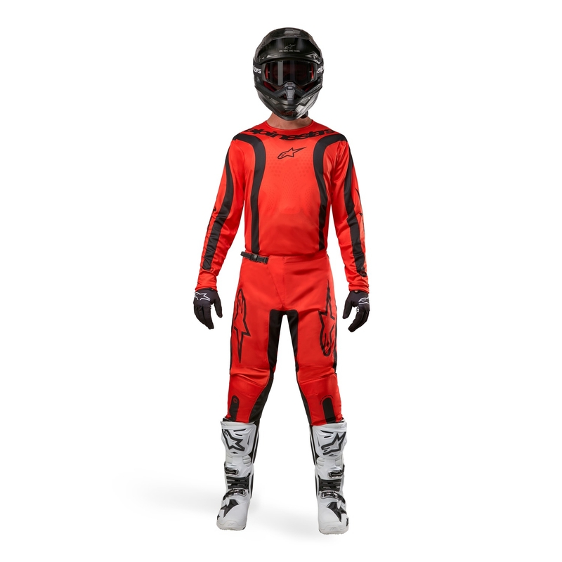 Alpinestars Fluid Lurv 2024 Παντελόνι Motocross Πορτοκαλί και Μαύρο