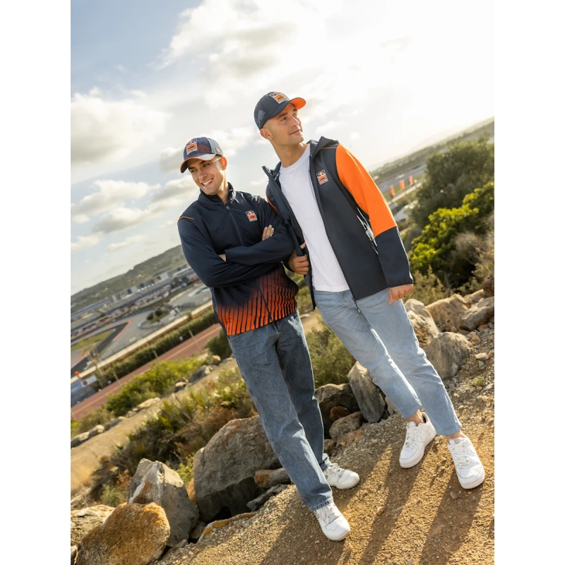 KTM Apex Softshell μπουφάν μπλε-πορτοκαλί προσφορά