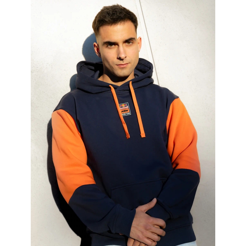 Hoodie KTM Apex μπλε-πορτοκαλί