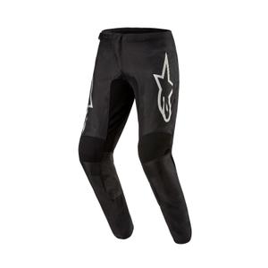 Alpinestars Fluid Graphite Παντελόνι Motocross Μαύρο και Ασημί