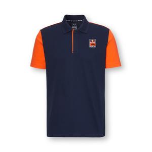 Πουκάμισο πόλο KTM Apex μπλε-πορτοκαλί προσφορά