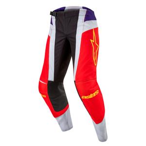 Alpinestars Techstar Ocuri Παντελόνι Motocross πορτοκαλί-γκρι-μωβ-κίτρινο