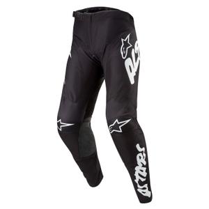 Alpinestars Racer Hana Παντελόνι Motocross Μαύρο και Λευκό