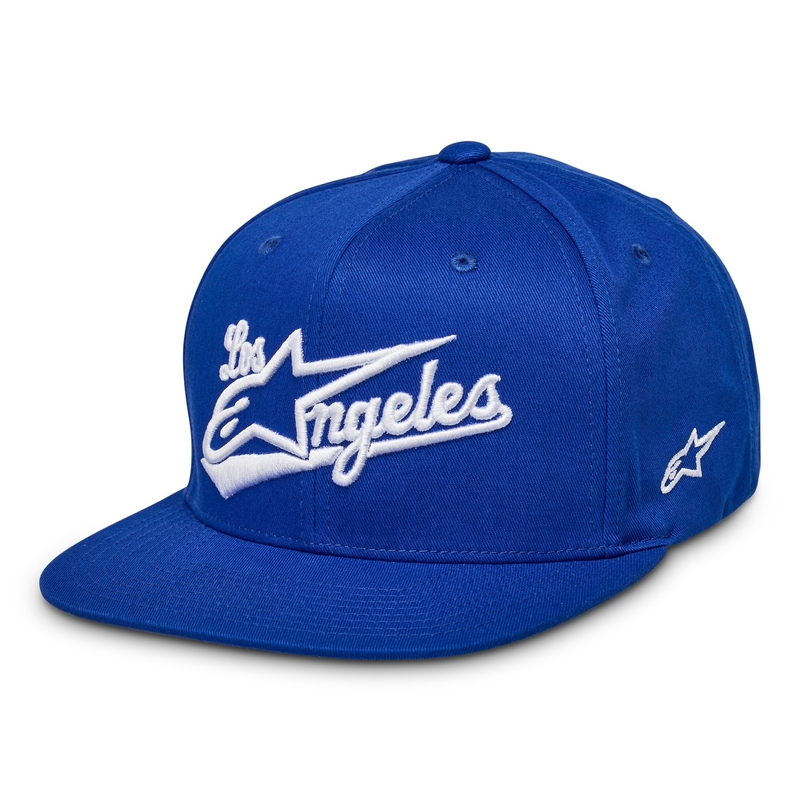Alpinestars Los Angeles Καπέλο μπλε και λευκό