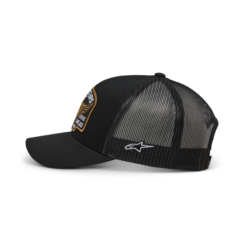 Alpinestars Heritage Patcher καπέλο μαύρο-μαύρο