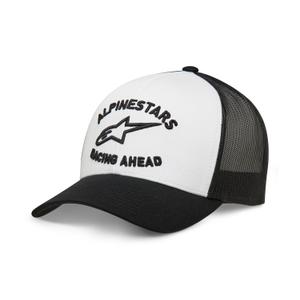 Alpinestars Tripleer καπέλο λευκό-μαύρο-λευκό