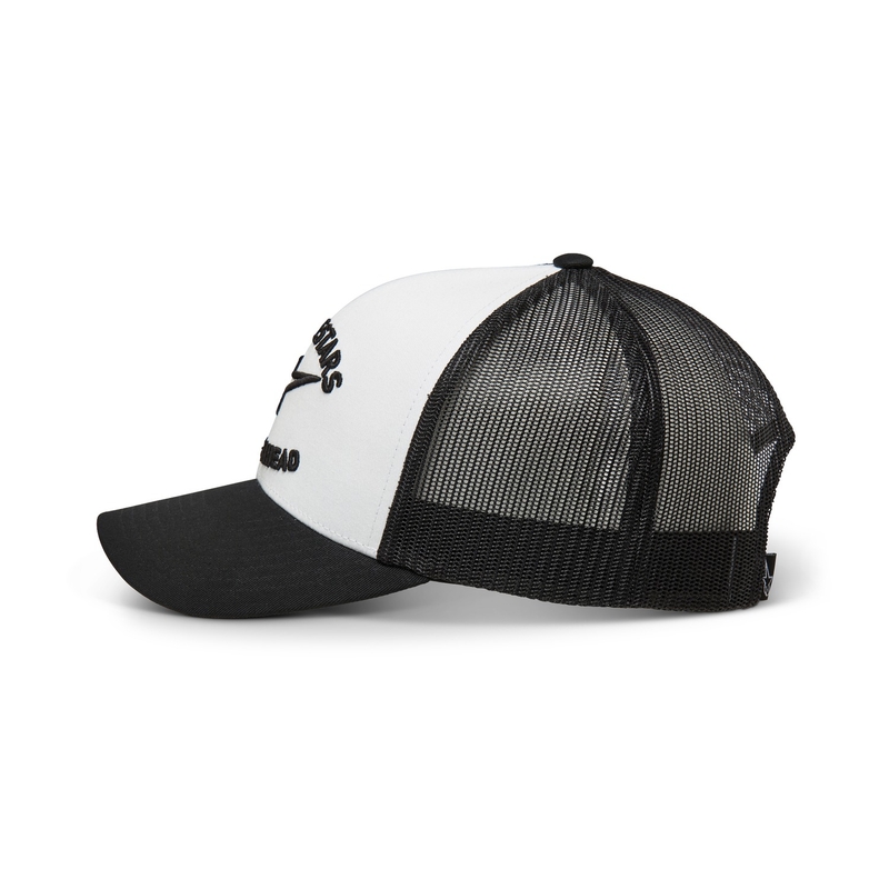 Alpinestars Tripleer καπέλο λευκό-μαύρο-λευκό