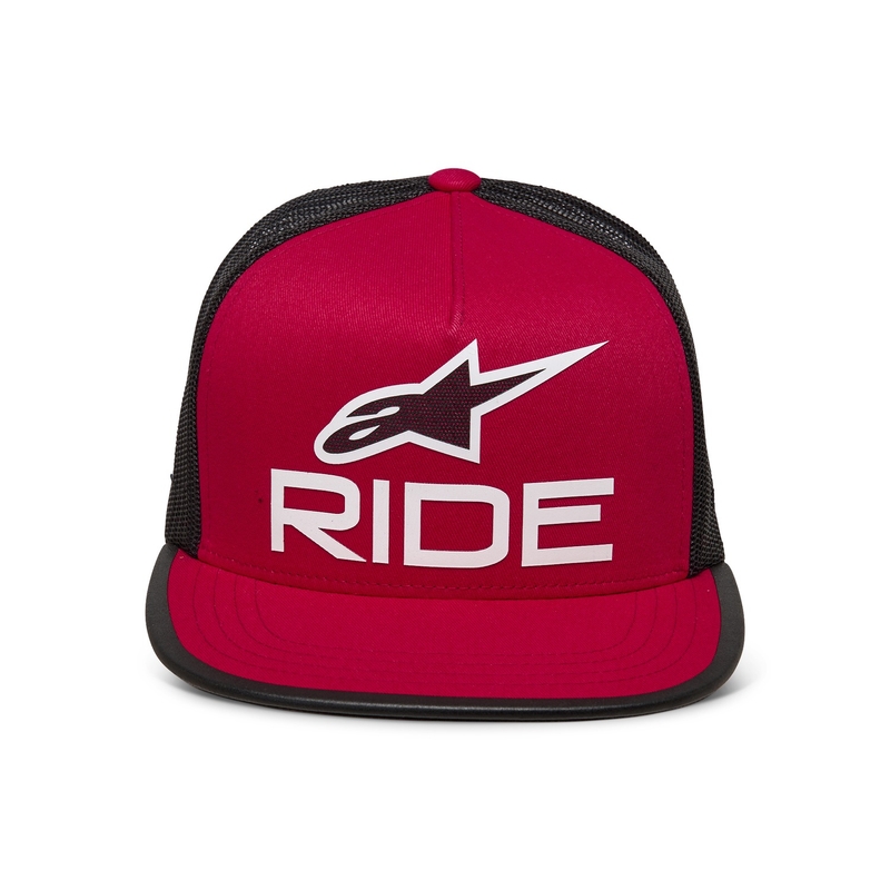 Alpinestars Ride 4.0 ER καπέλο κόκκινο-μαύρο-λευκό