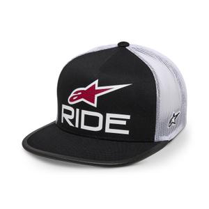 Alpinestars Ride 4.0 ER cap μαύρο, λευκό και κόκκινο