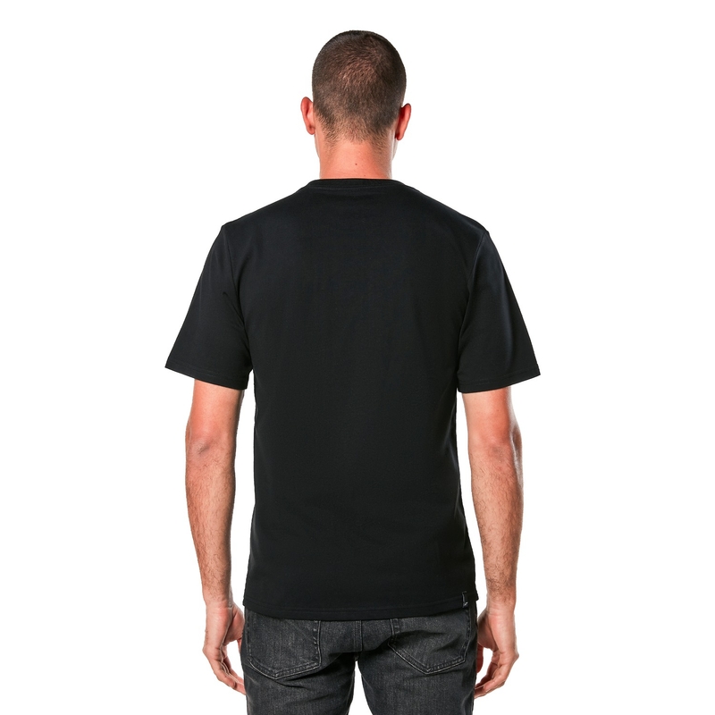 T-shirt Alpinestars Always 2.0 CSF μαύρο-λευκό-κόκκινο