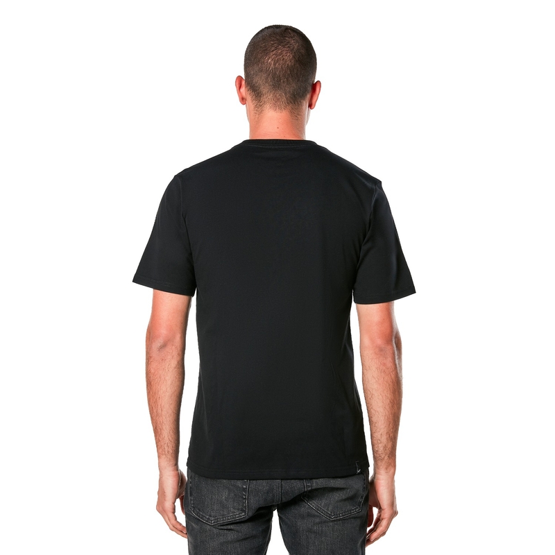 T-shirt Alpinestars Ride 4.0 CSF μαύρο-λευκό-κόκκινο