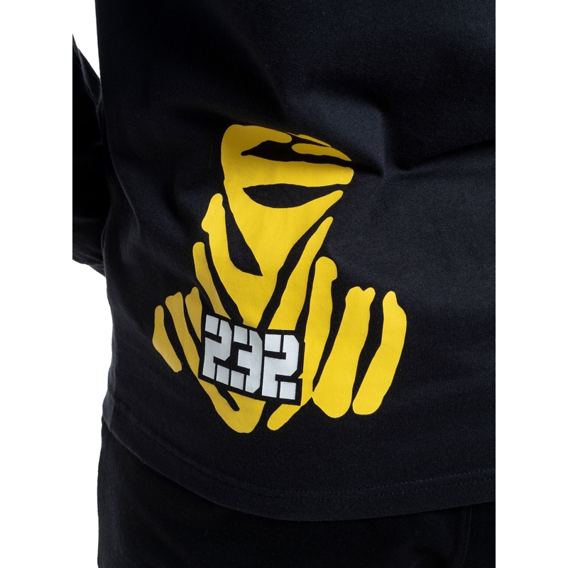 Meatfly Dakar Bedouin μακρυμάνικο t-shirt μαύρο