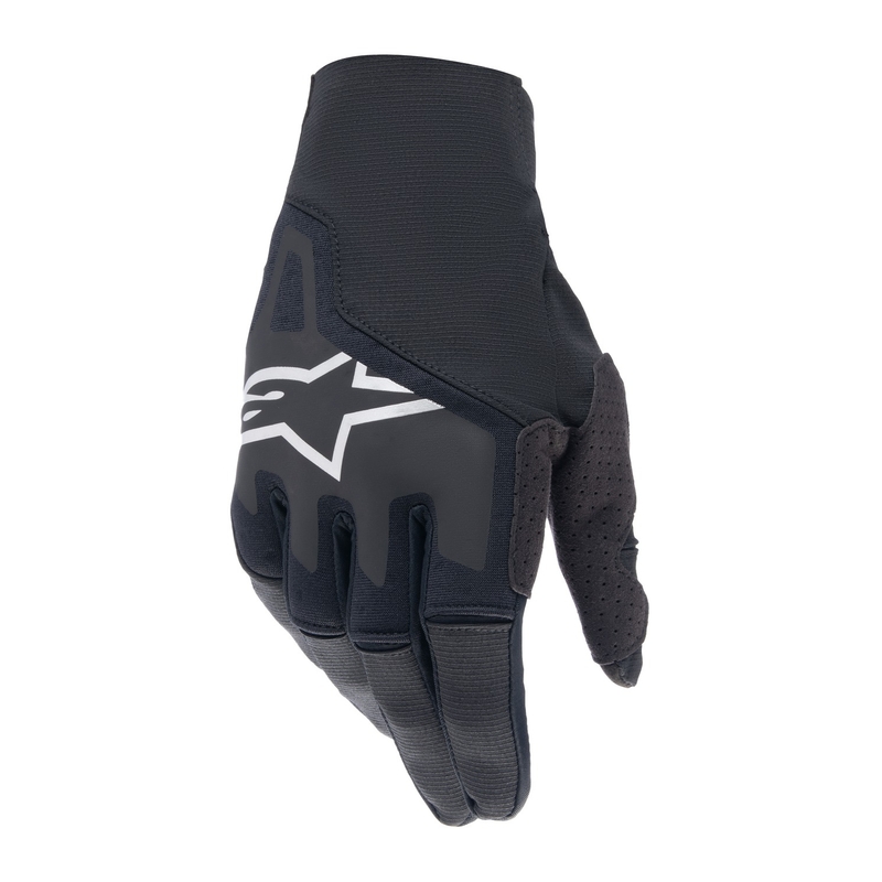 Alpinestars Techstar 2024 γάντια motocross μαύρα και λευκά