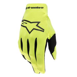 Alpinestars Radar γάντια motocross fluo κίτρινο-μαύρο