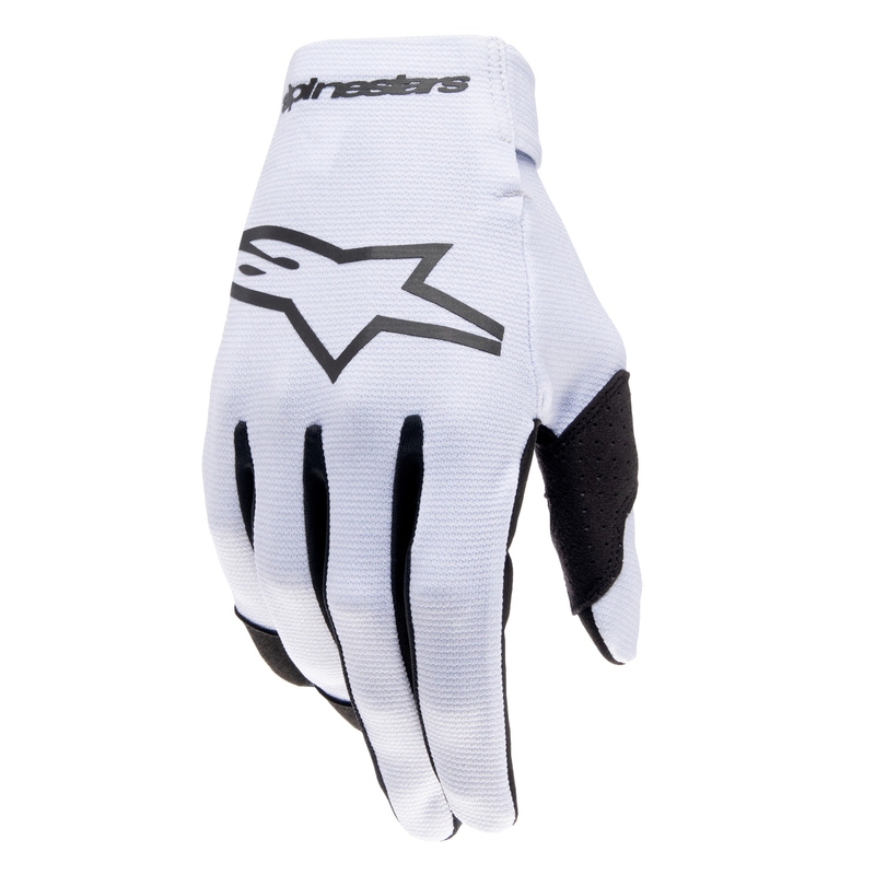 Γάντια μοτοκρός Alpinestars Radar ανοιχτό γκρι-μαύρο