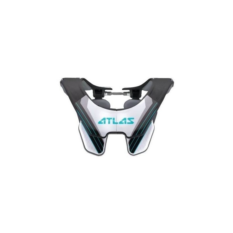 Chránič krční páteře Carbon Deluxe, ATLAS (bílá/carbon)