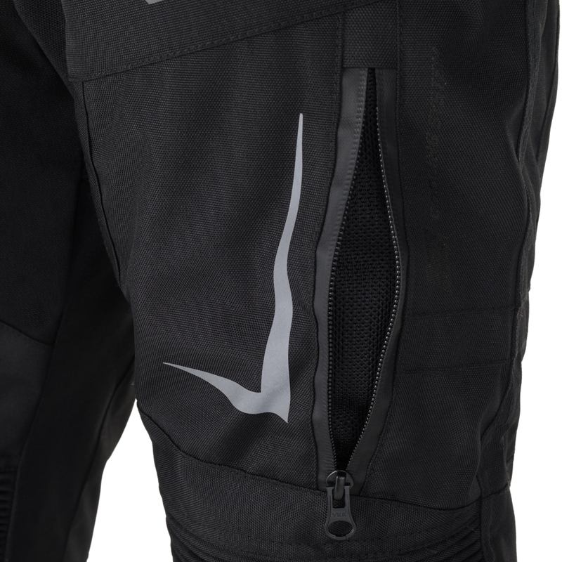 Γυναικείο παντελόνι μοτοσυκλέτας RSA EXO 2 μαύρο-κίτρινο φλούο
