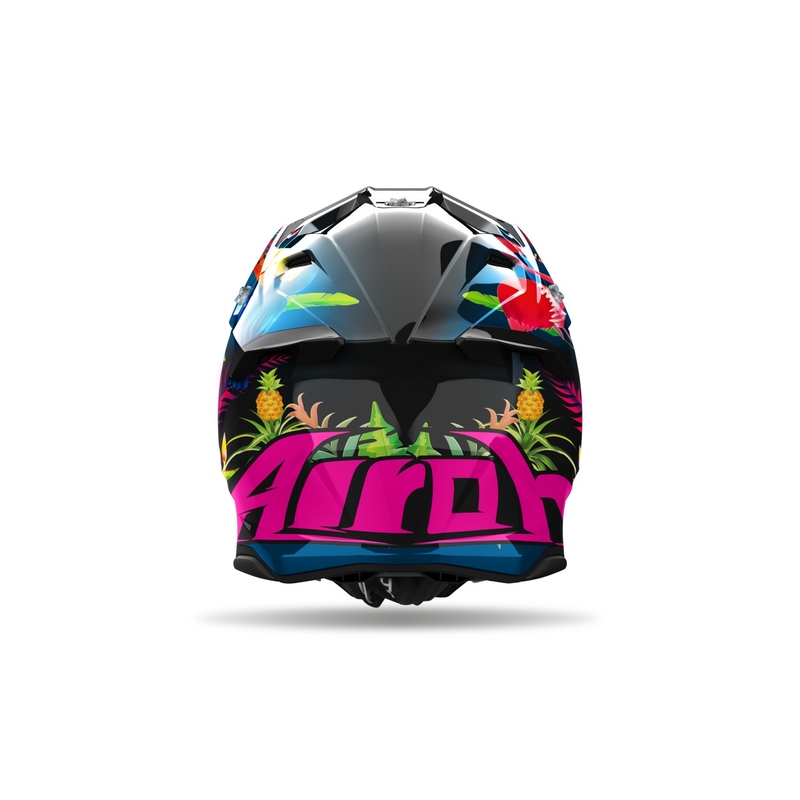 Κράνος Motocross Airoh Twist 3 Amazonia γυαλιστερό