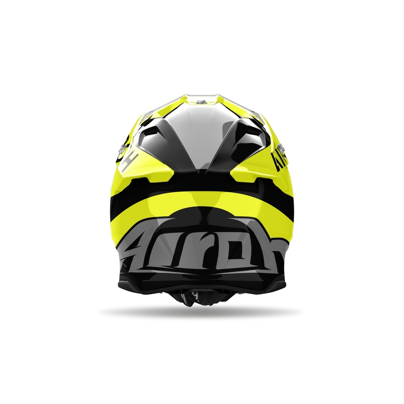 Κράνος Motocross Airoh Twist 3 King γυαλιστερό κίτρινο
