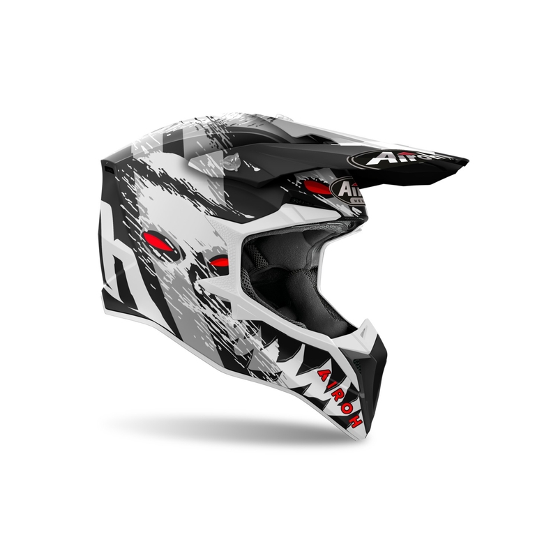 Κράνος Motocross Airoh Wraaap Demon 2024 ματ