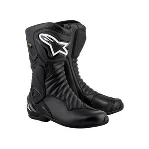 Alpinestars S-MX 6 Gore-Tex Μαύρες μπότες μοτοσικλέτας