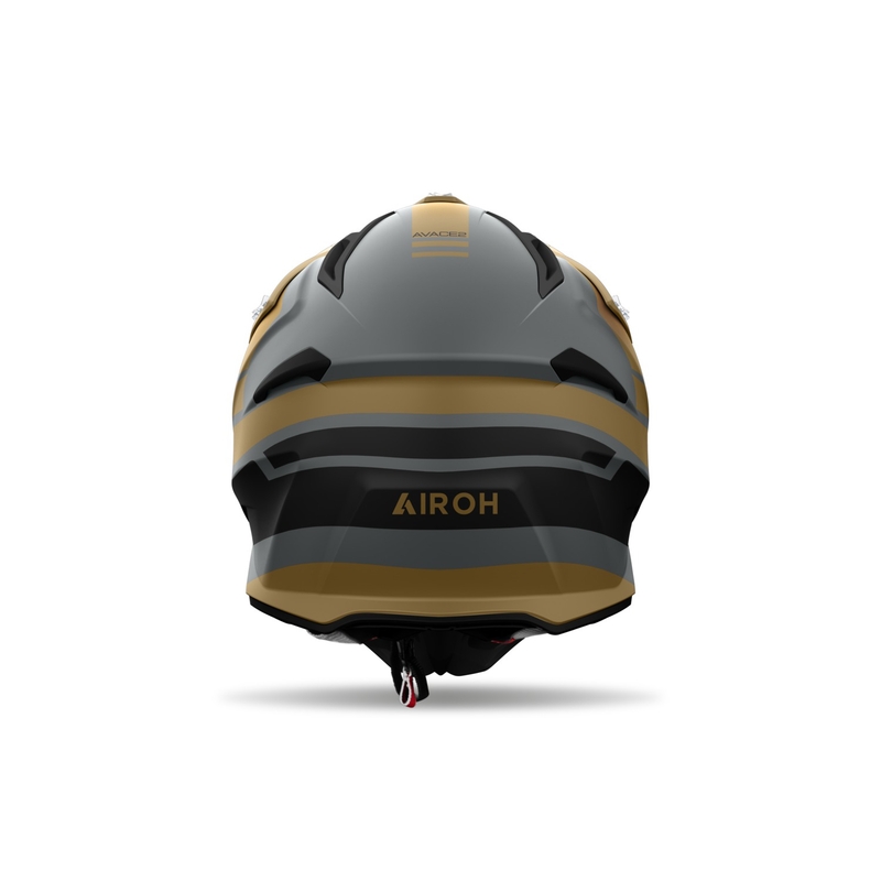 Κράνος μοτοκρός Airoh Aviator Ace 2 Sake σε ματ χρυσό χρώμα