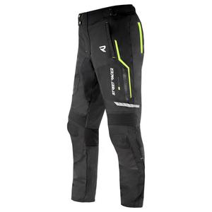 Street Racer Flex EVO παντελόνι μοτοσικλέτας μαύρο-fluo κίτρινο