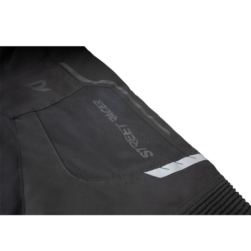 Street Racer Flex Air Μαύρο παντελόνι μοτοσικλέτας