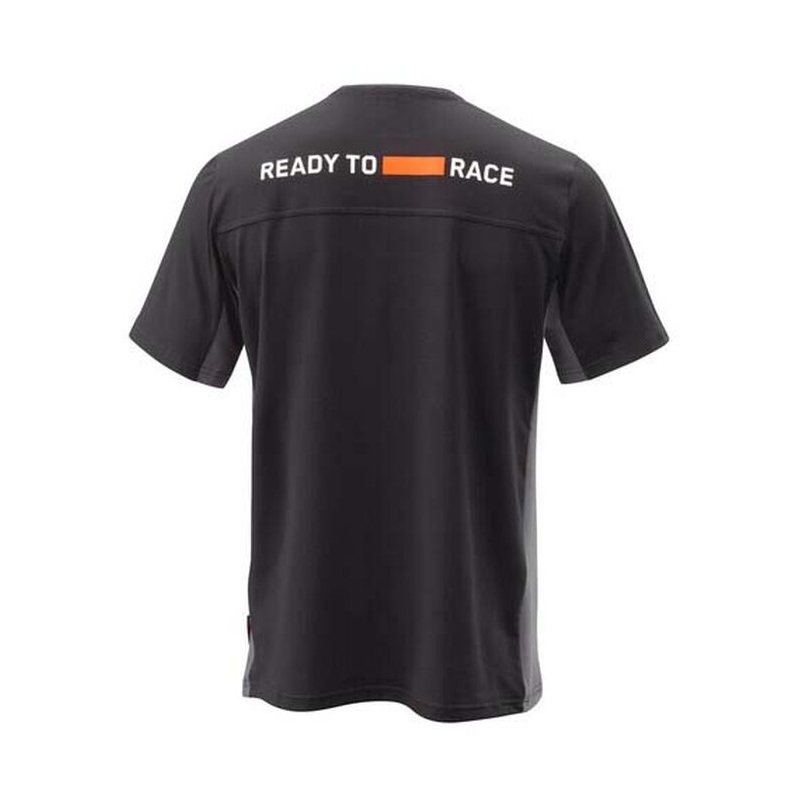 KTM Mechanic Tee μαύρο-πορτοκαλί