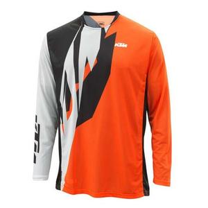 Motocross φανέλα KTM Pounce πορτοκαλί-μαύρο-λευκό