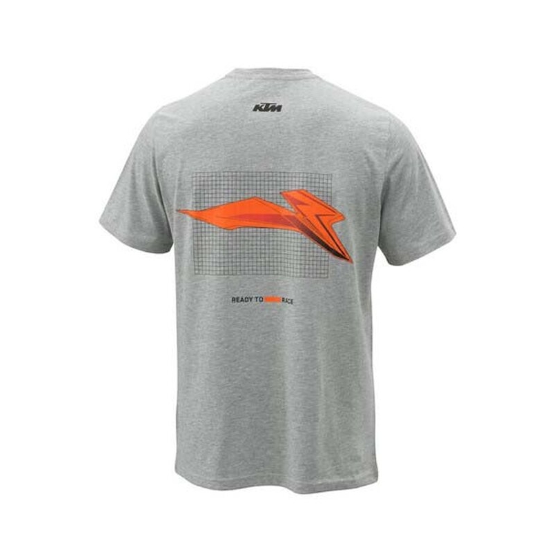 T-shirt KTM Grid Tee γκρι προσφορά