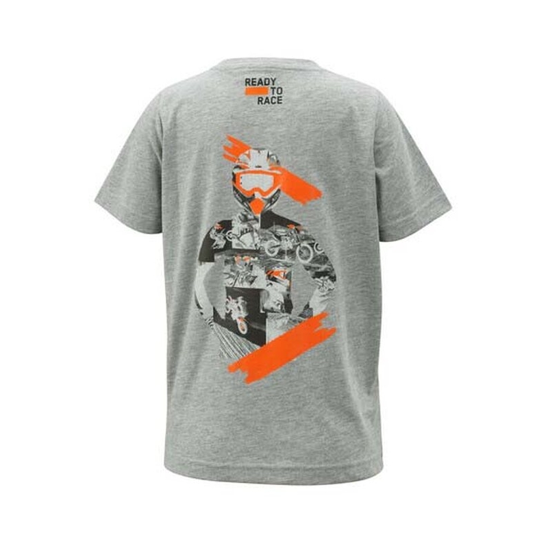Παιδικό μπλουζάκι KTM Hero Tee γκρι
