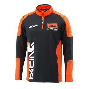 Hoodie KTM Team Halfzip μαύρο-πορτοκαλί