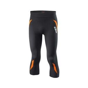 Λειτουργικό παντελόνι 3/4 KTM Performance Summer μαύρο-πορτοκαλί προσφορά