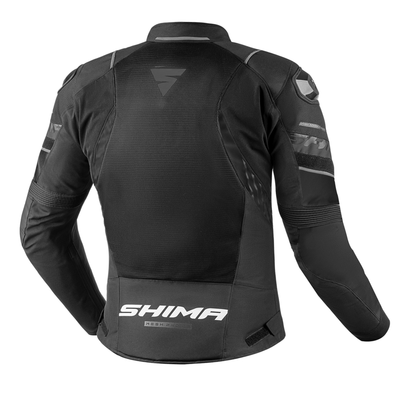 Μπουφάν μοτοσικλέτας Shima MESHPRO 2.0 μαύρο
