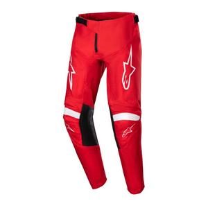 Alpinestars Racer Lurv 2024 Παιδικό παντελόνι Motocross Κόκκινο και Λευκό