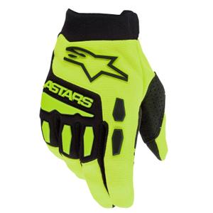 Alpinestars Full Bore Kids Motocross Gloves Fluo Yellow-Black
