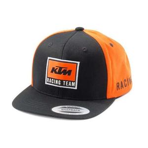 KTM Kids Team Flat Cap OS μαύρο-πορτοκαλί