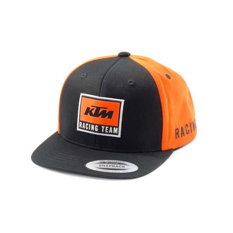 KTM Kids Team Flat Cap OS μαύρο-πορτοκαλί