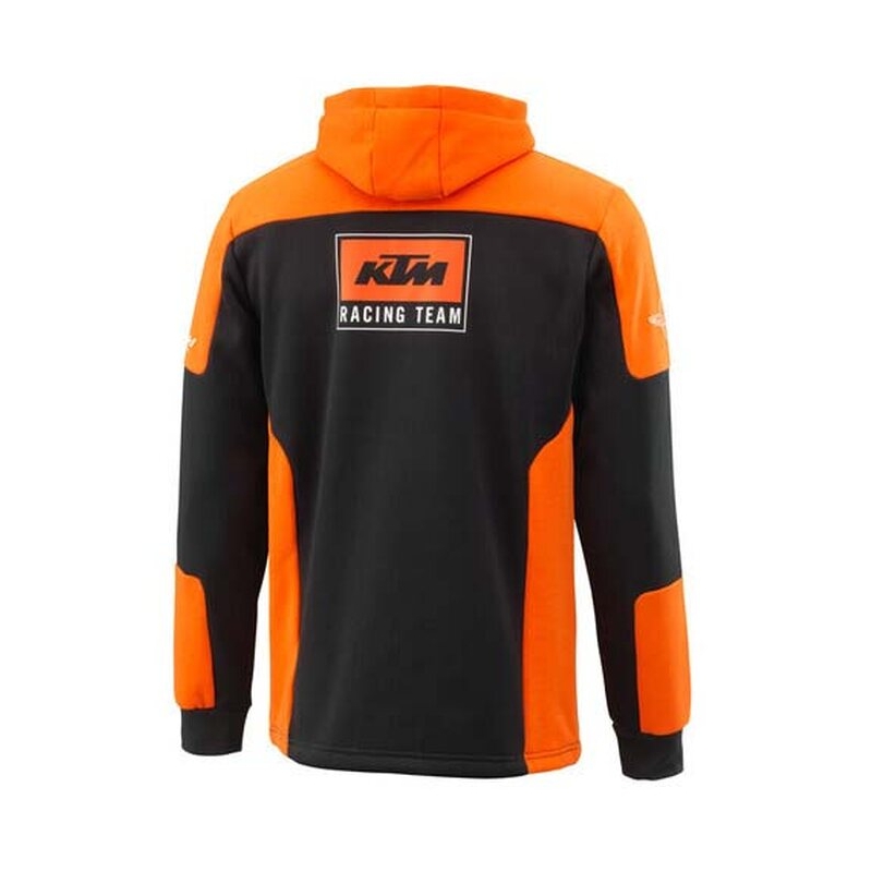 KTM Team Zip Hoodie μαύρο-πορτοκαλί