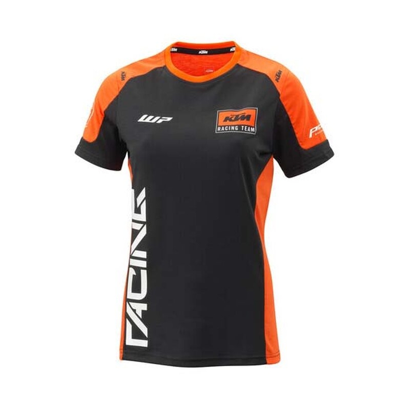 Γυναικείο T-shirt KTM Team μαύρο-πορτοκαλί
