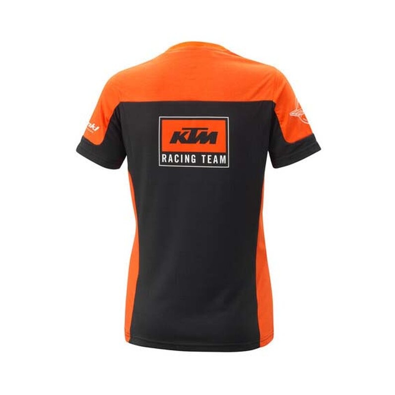 Γυναικείο T-shirt KTM Team μαύρο-πορτοκαλί