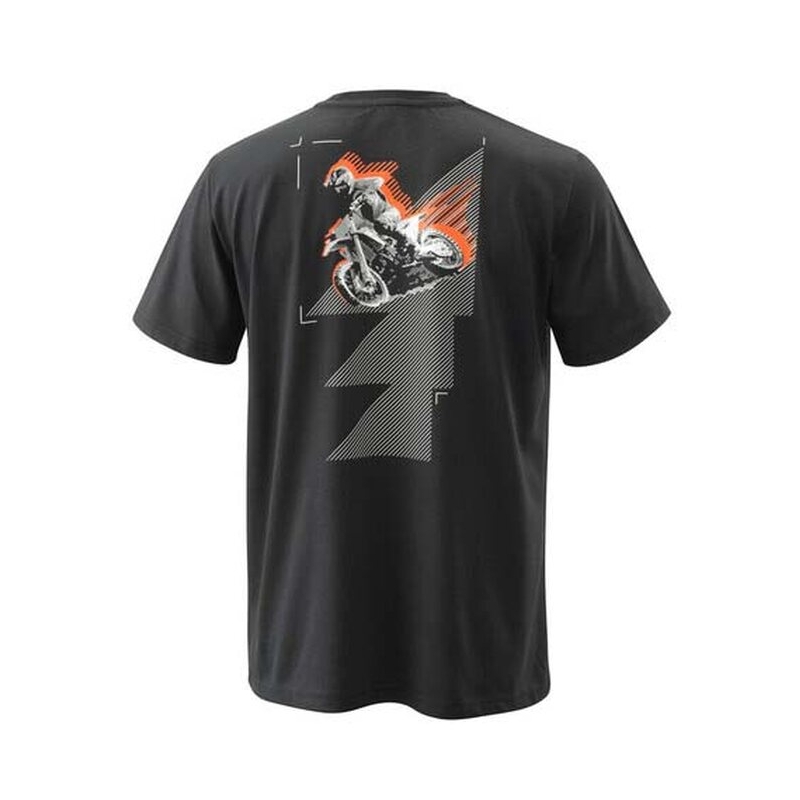 T-shirt KTM MX Tee μαύρο