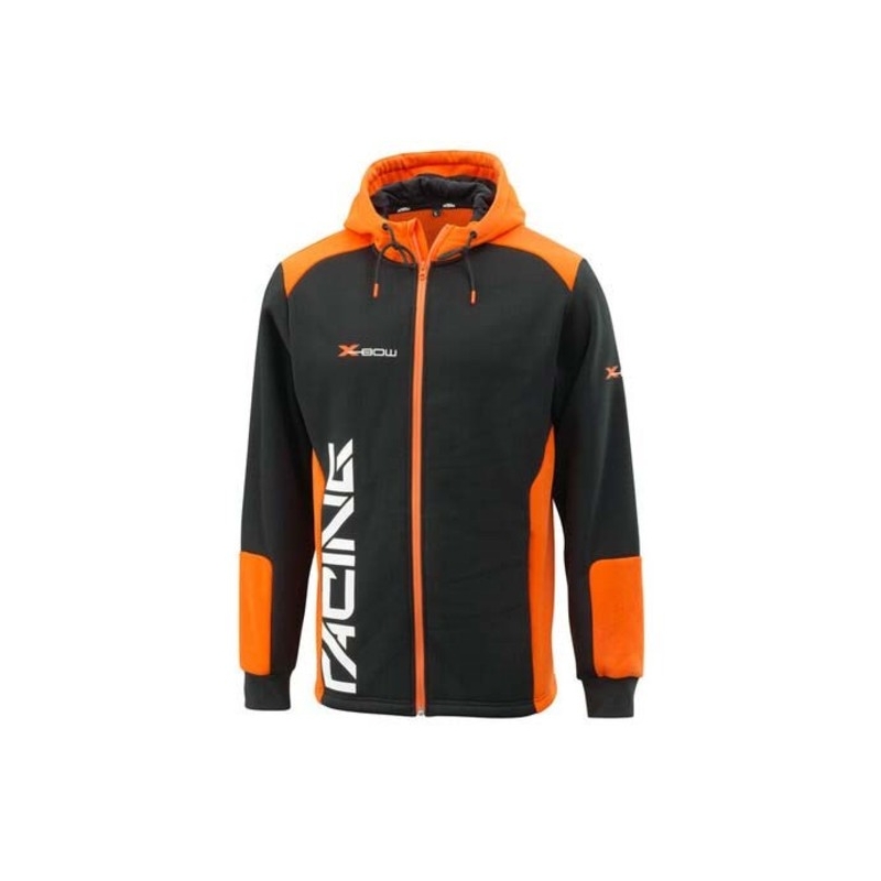 Hoodie KTM X-Bow Replica Team μαύρο-πορτοκαλί