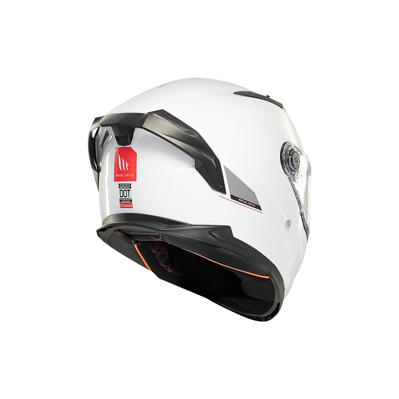 MT BRAKER SV SOLID A0 ολοκληρωμένο κράνος μοτοσικλέτας λευκό