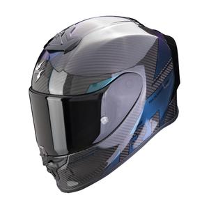 Ακέραιο κράνος μοτοσικλέτας Scorpion EXO-R1 EVO Carbon Air Rally μαύρο χαμαιλέων