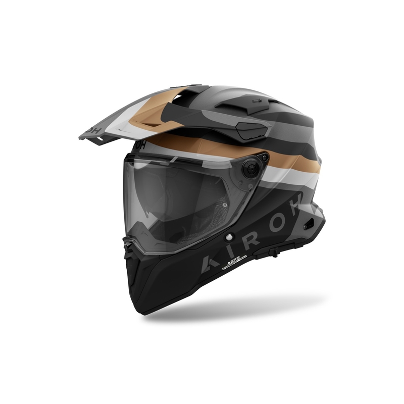 Κράνος Enduro Airoh Commander 2 Doom ματ χρυσό