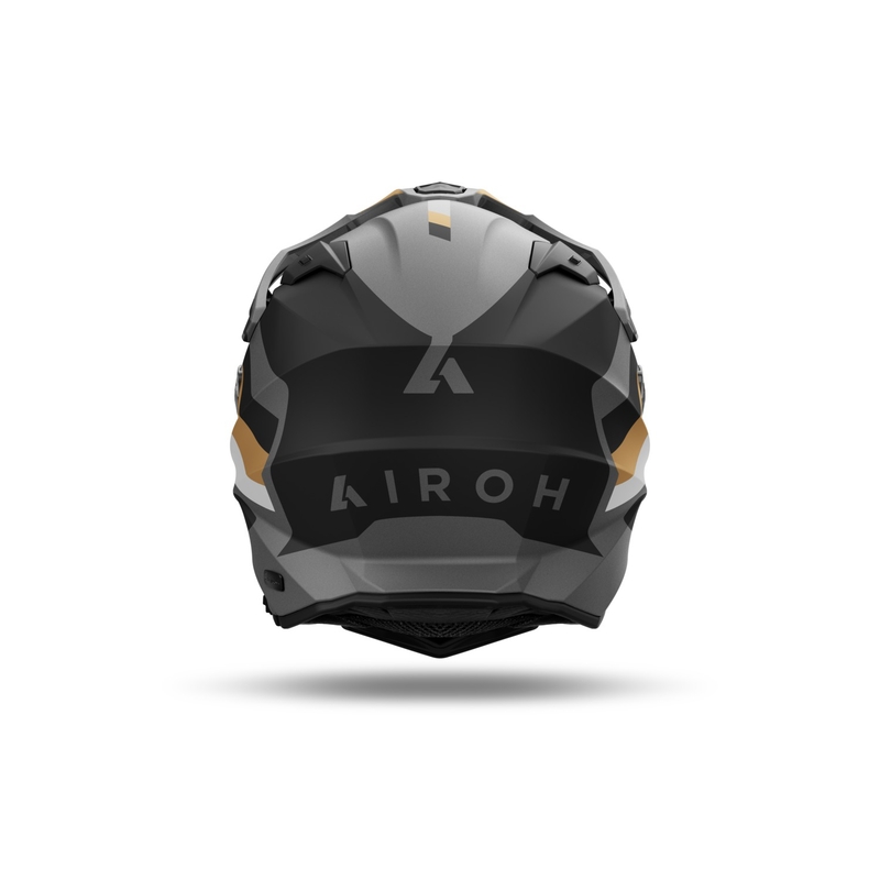 Κράνος Enduro Airoh Commander 2 Doom ματ χρυσό