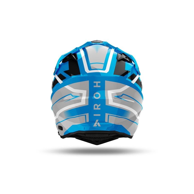 Κράνος Enduro Airoh Commander 2 Mavick γυαλιστερό μπλε