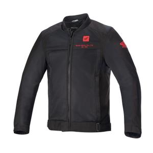 Μπουφάν μοτοσικλέτας Alpinestars Luc Air 2 Honda συλλογή 2024 μαύρο και κόκκινο